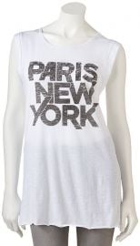 Freeze Juniors Paris New York Tee at Kohls