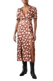 French Connection Aimee Front Slit Dress at Nordstrom Rack