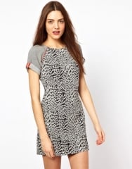 French Connection Animal Instincts Dress at Asos