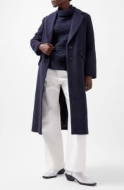 French Connection Arlana Pinstripe Coat at Nordstrom