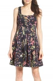 French Connection Bluhm   Botero Fit   Flare Dress at Nordstrom