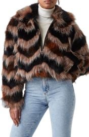 French Connection Dallow Faux Fur Coat at Nordstrom