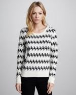 French Connection Horse Sweater at Neiman Marcus