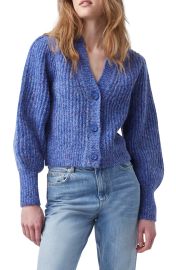 French Connection Natalya Cardigan in Blue Multi  at Nordstrom