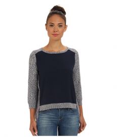 French Connection Odette Knits 78CAZ Blue Melange at 6pm