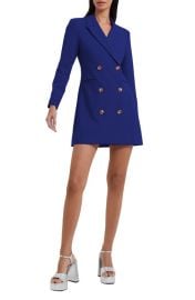 French Connection Whisper Double Breasted Blazer Dress at Nordstrom