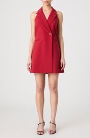 French Connection Whisper Halter Neck Blazer Minidress at Nordstrom
