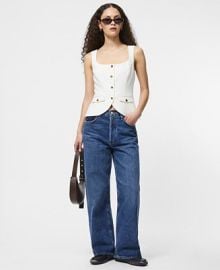 French Connection Women39s Azra Square Neck Top - Macy39s at Macys
