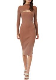 French Connection Womens Mathilda Knit Cut Out Dress belk at Belk