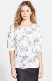 French Connection and39Anastasiaand39 Print Top at Nordstrom