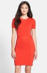 French Connection and39Manhattanand39 Textured Body-Con Dress at Nordstrom