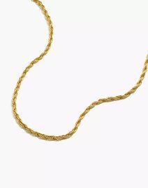 French Rope Chain Necklace at Madewell