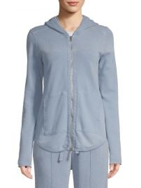 French Terry Zip-Up Hoodie by ATM Anthony Thomas Melillo at Saks Off 5th