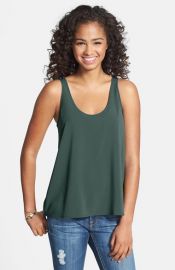 Frenchiand174 Woven Swing Tank in Green Bistro at Nordstrom