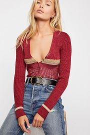 Frequency V-Neck Top by Free People at Free People