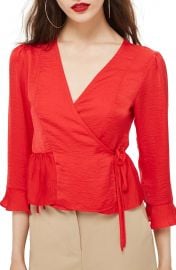 Freya Wrap Blouse at Nordstrom Rack