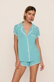 Frida TENCEL Modal Shortie Short PJ Set Eberjey at Eberjey