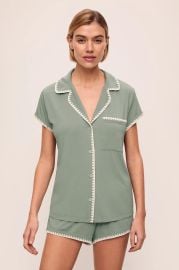 Frida TENCEL Modal Shortie Short PJ Set Eberjey at Eberjey