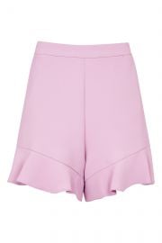 Frill Hem Shorts at Topshop