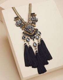 Fringe Bib Statement Necklace at Chicos