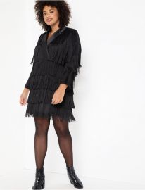 Fringe Blazer Dress at Eloquii