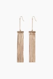 Fringe-Detail Earrings - Gold-colored - Ladies HampM US at H&M