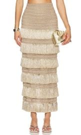 Fringe Maxi Skirt at Revolve