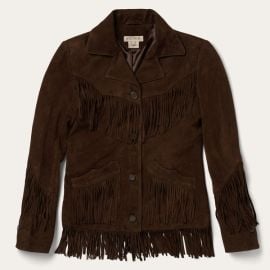 Fringe Suede Jacket Stetson at Stetson