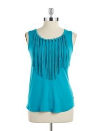 Fringe top by MICHAEL Michael Kors at Lord & Taylor