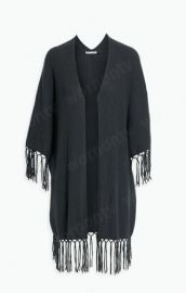 Fringed Cardigan at Autumn Cashmere