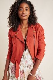 Frye x Anthropologie Vita Moto Jacket at Anthropologie