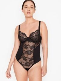 Full Cup Sheer Lace Teddy - Very Sexy - vs at Victoria's Secret