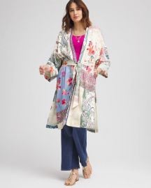 Fully Lined Long Silk Kimono Chicox27s at Chicos