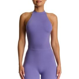 Funnel Neck Sleeveless Bodysuit at Nordstrom