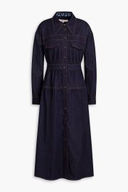 Furiosa Denim Midi Shirt Dress at The Outnet