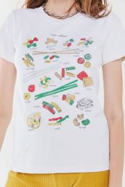 Future State Pasta Chart Tee at Urban Outfitters