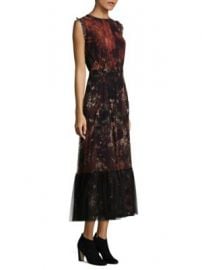 Fuzzi - Floral Tailored Dress at Saks Fifth Avenue