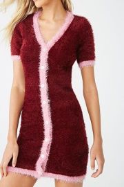 Fuzzy Sweater Dress at Forever 21