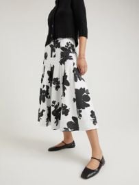 G Label Boyle Brushed Floral Skirt at Goop