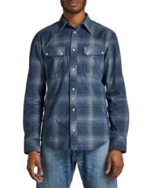 G-STAR RAW Worker Slim Fit Plaid Shirt Bloomingdales at Bloomingdales