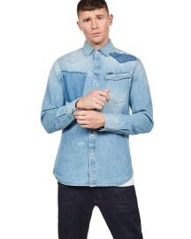 G-Star Men s 3301 Slim Shirt  Blue at Amazon