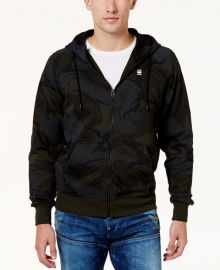 G-Star RAW Camo Zip-Front Hoodie  at Macys