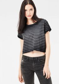 G Star Raw Eva Striped T-shirt at G Star