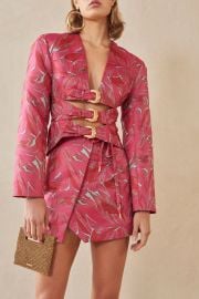 GABBY BLAZER - CHANTARELLE PINK CULT GAIA at Cult Gaia