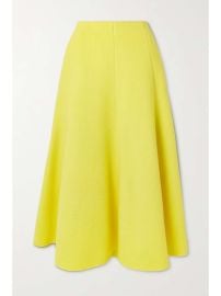 GABRIELA HEARST Maureen recycled-cashmere midi skirt NET-A-PORTER at Net a Porter