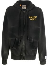 GALLERY DEPT logo-print Zipped Hoodie - at Farfetch