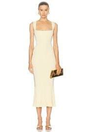 GALVAN Atalanta Dress in Camomile FWRD at FWRD