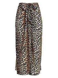 GANNI - Silk Stretch Satin Maxi Skirt at Saks Fifth Avenue