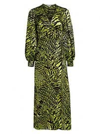 WornOnTV: Lisa’s green tiger print wrap dress on The Real Housewives of ...