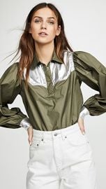 GANNI Two Way Tech Top at Shopbop